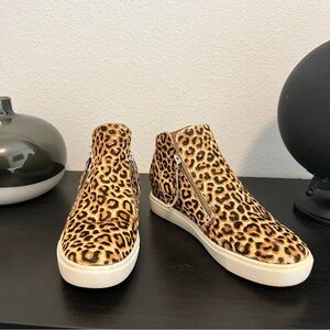 Steve Madden Caliber Wedge Sneaker Cheetah